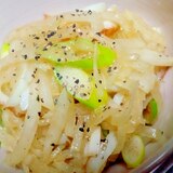 大根とちくわの副菜【中華風和え物】